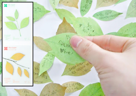 Leaf Sticky Notes