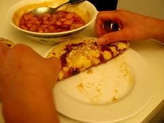 Crepe with Chunky Pawpaw Puree: Step 2.