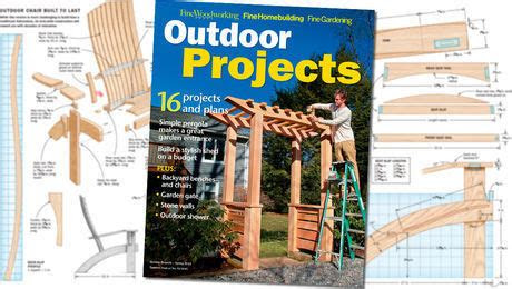 fine woodworking adirondack chair