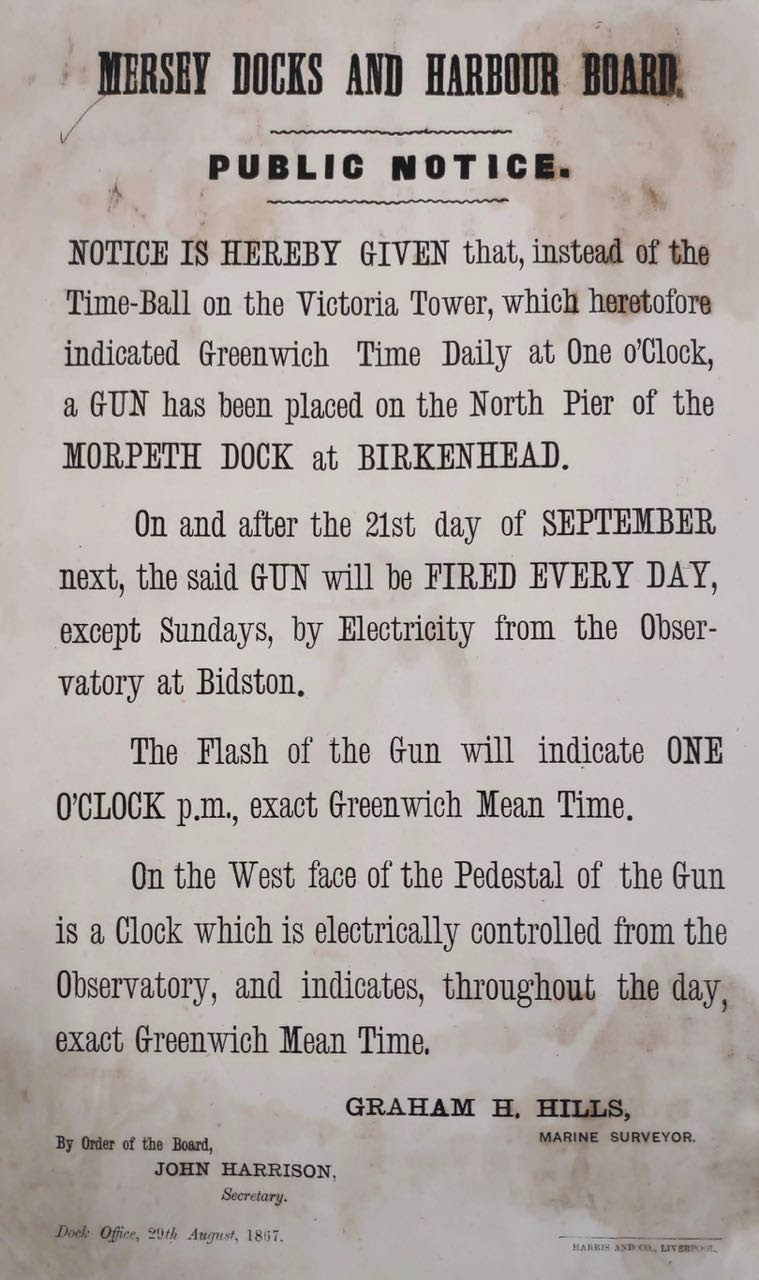 The One O Clock Gun Fifty Years After Bidston Lighthouse