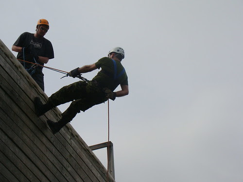 Me going over the edge