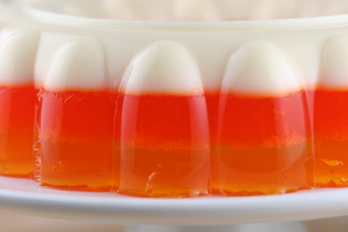 Candy Corn Jello Bundt - I Like Big Bundts