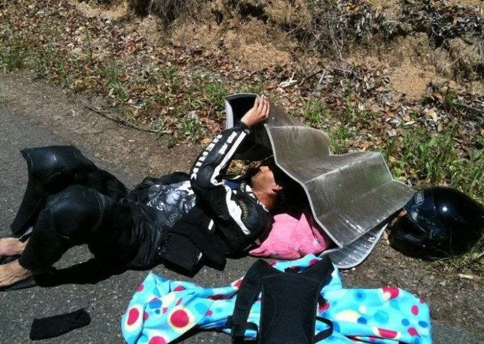 Terrible Crash of Kawasaki ZX-14 (12 pics) Terrible Crash of Kawasaki ZX-14 (12 pics)