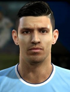 Sergio Agüero PES 2013 Face by MagicPro - PES Patch