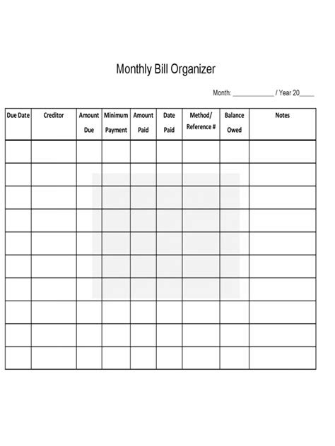 This monthly bill tracker template allows you to keep track and maintain records of your monthly bills. monthly payment spreadsheet koranstickenco free printable monthly