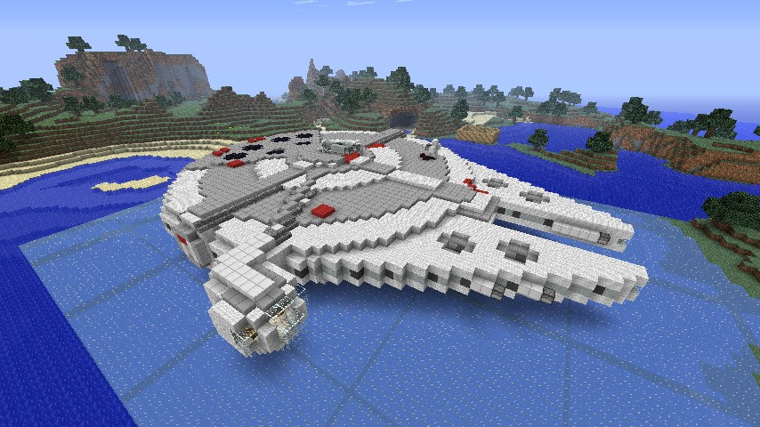 Millenium Falcon Minecraft Project