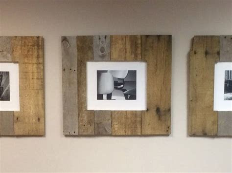 custom pallet frames wood frames reclaimed picture