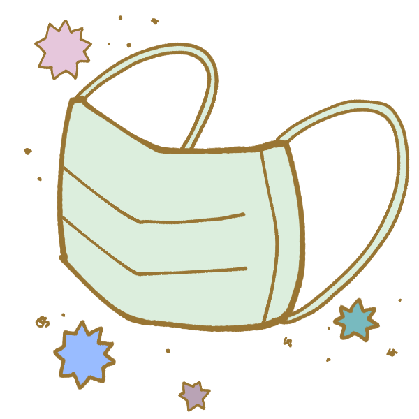 マスクのイラスト かわいいフリー素材が無料のイラストレイン