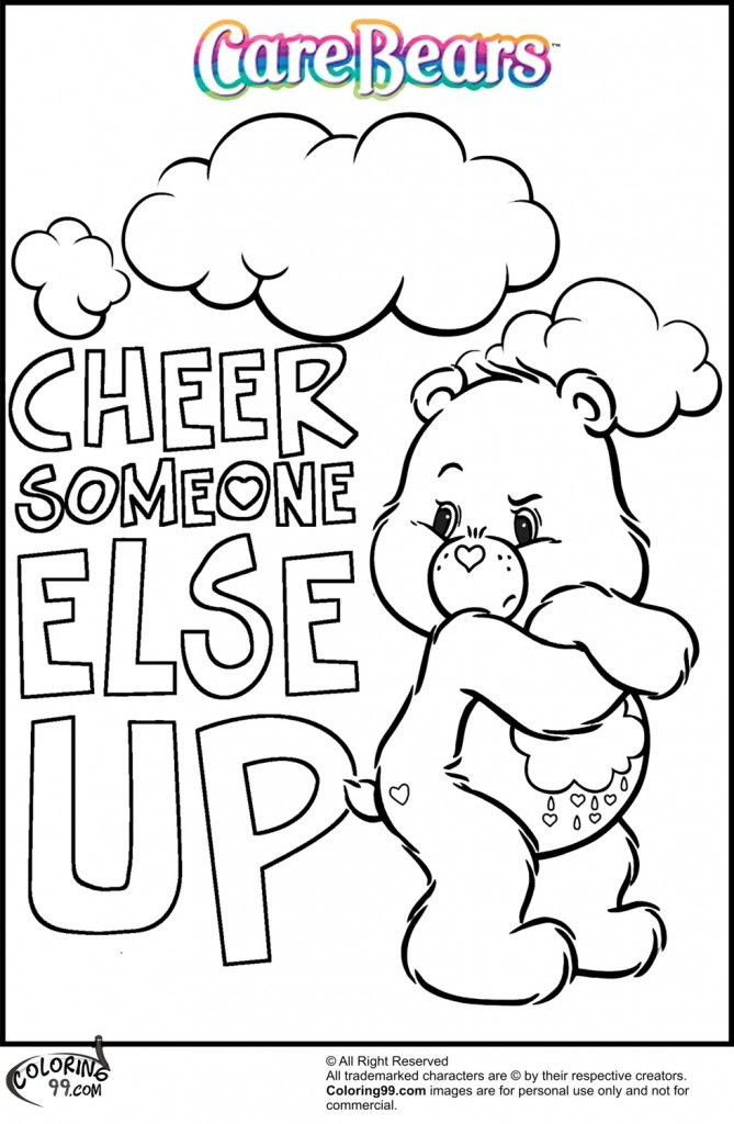 Free Printable Care Bear Coloring Pages Download Free Printable Care Bear Coloring Pages Png Images Free Cliparts On Clipart Library