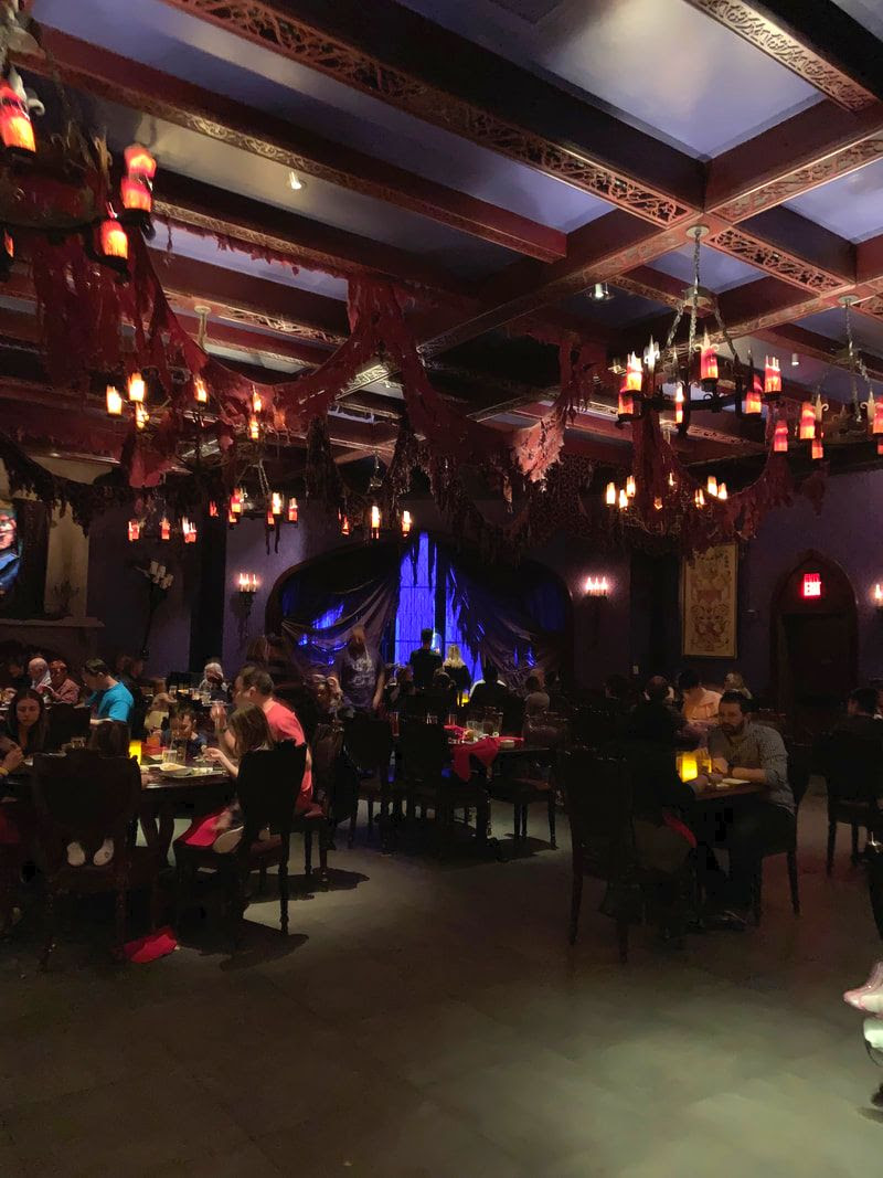 Dinner At Be Our Guest Restaurant Disney World Pints Pounds Pate