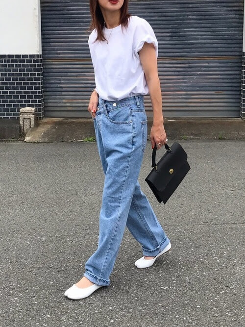 デニムパンツの夏コーデ レディースに人気のおしゃれなデニムパンツを紹介 春夏秋冬トレンド情報ピポパ発信局