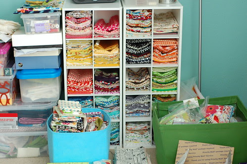 Organizing - half yards