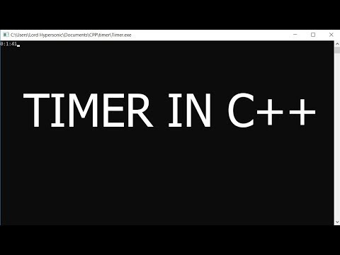 C++ | Timer