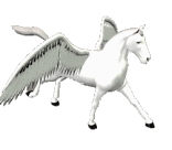 running winged horse
