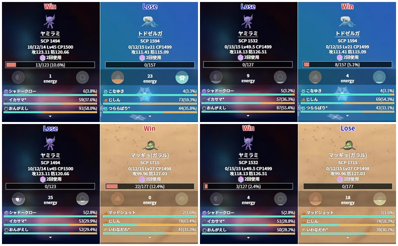 スーパーリーグ ヤミラミののブレイクポイントとパーティ 対人戦 Pvp の立ち回りと注意点 ポケモンｇｏ