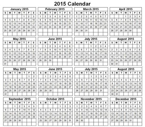  39 sample 2015 calendar templates designs free free premium