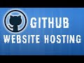 Hosting A Website On Github