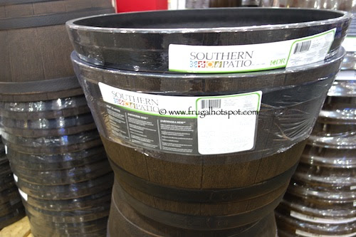 Costco SALE: Southern Patio Whiskey Barrel HDR Planter 