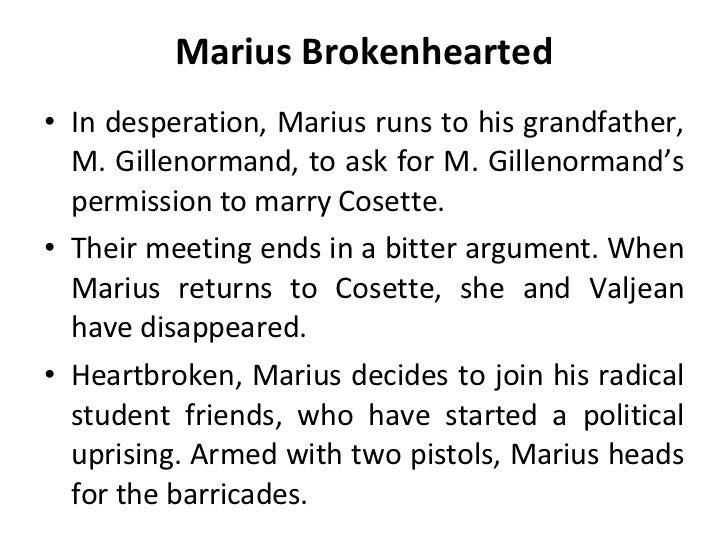 les miserables essay