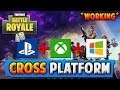 How Do You Play Against Different Platforms On Fortnite