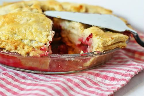 cranberry apple pie plus links to several pies perfect for Thanksgiving!