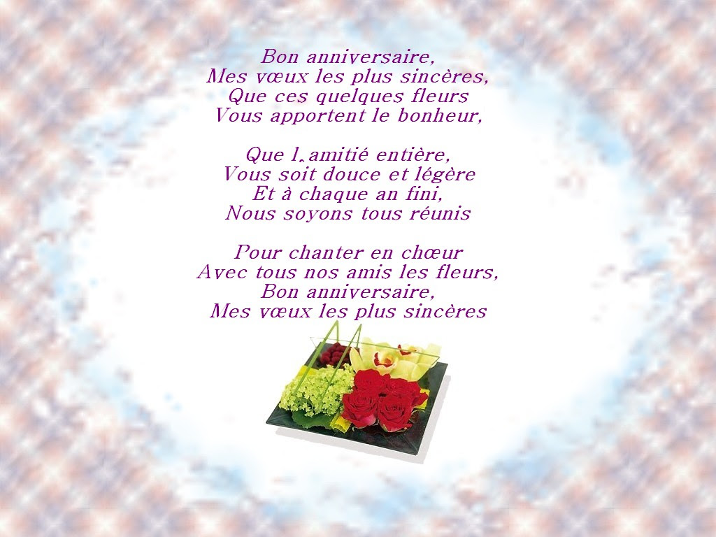 Poeme 60 Ans Soeur