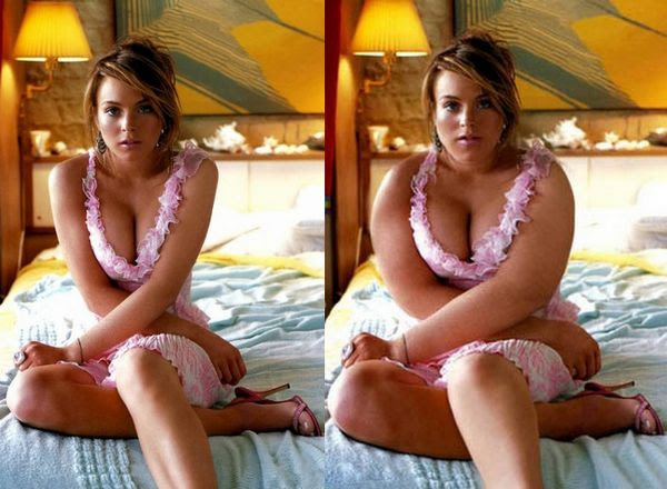 Fat Hollywood Celebs 6 10 Funny Photos to Warn You of Photoshop Effects