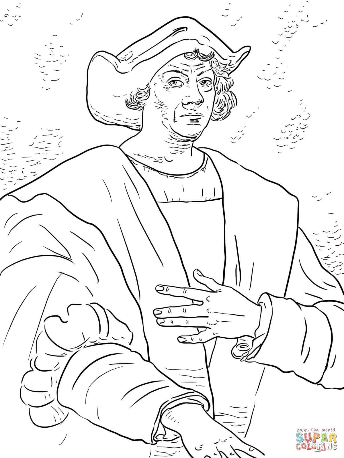 the Christopher Columbus coloring pages to view printable