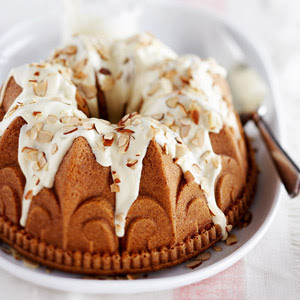 White Chocolate and Almond Pound Cake