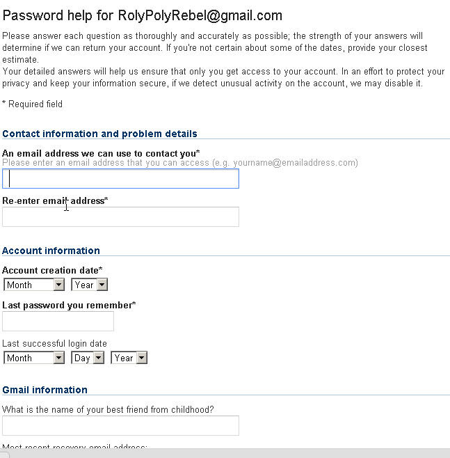 incident response  Gmail account hack prevention and recovery  Information Security Stack Exchange