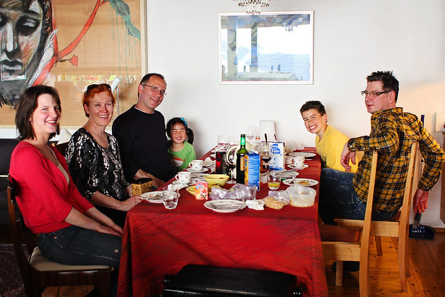 dinner with family
