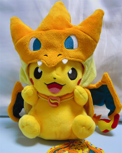 売れ筋がひ ポケモン メガトウキョーのピカチュウ メガリザードンポンチョ メガサイズ ぬいぐるみ 新品 ポケセン ポケットモンスター Labelians Fr