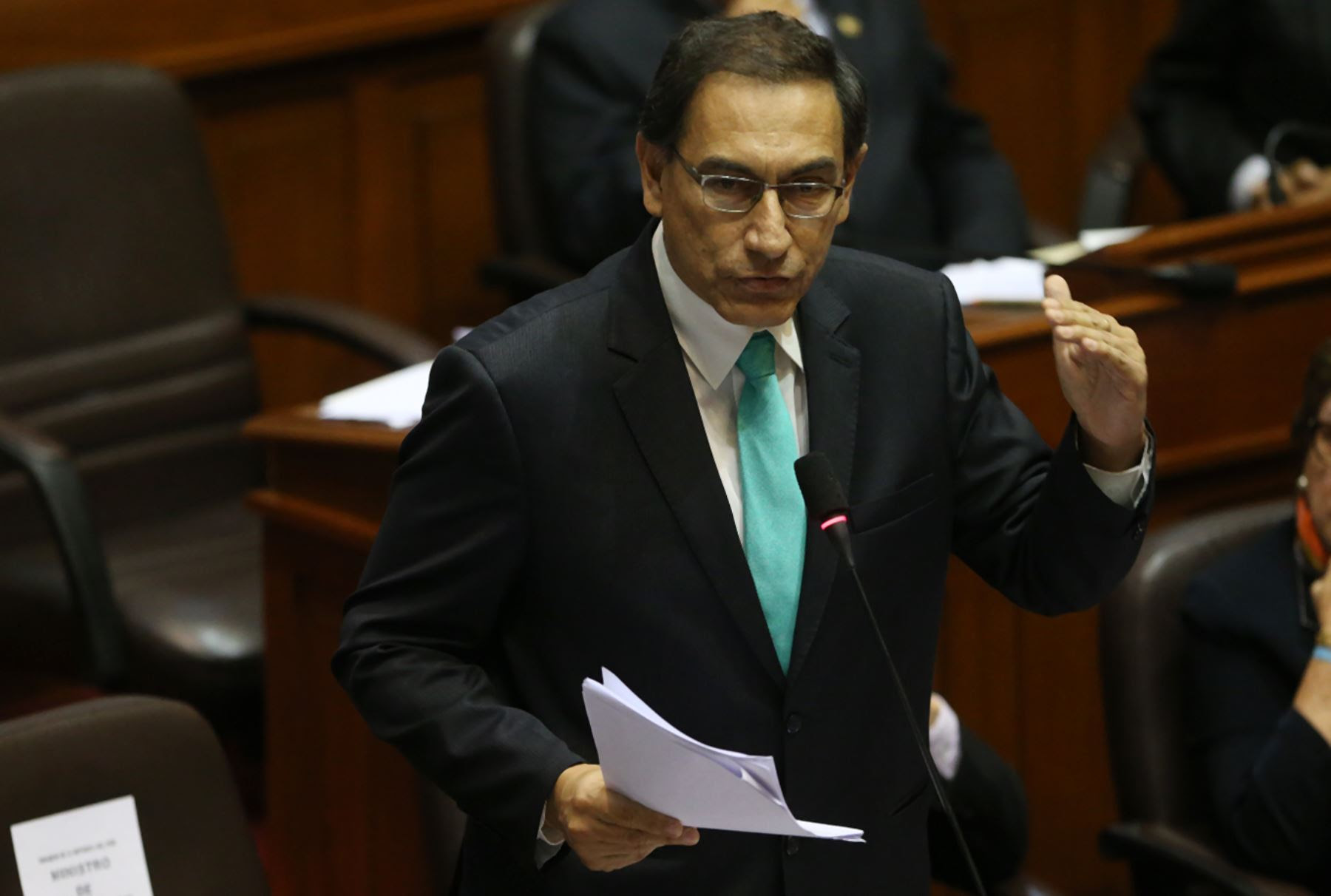 Vizcarra indicó que el costo de una vía férrea que considere Bolivia podría ser incluso mucho menor. (Foto: Andina)