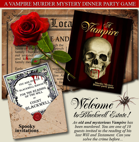 Download A Printable Murder Mystery Party Game Now Titanic Alice In Wonderland Vampire