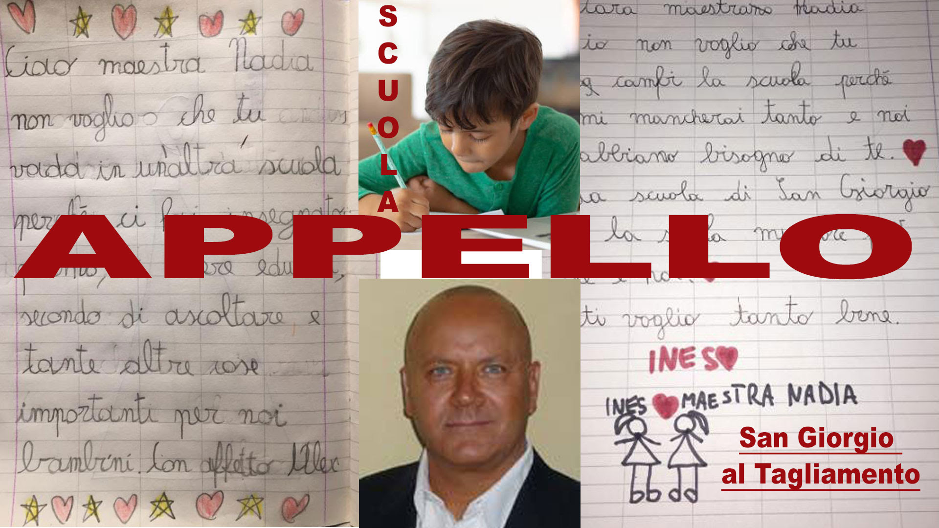 APPELLO ALUNNI DI SAN GIORGIO: NON TOGLIETECI LE MAESTRE ...