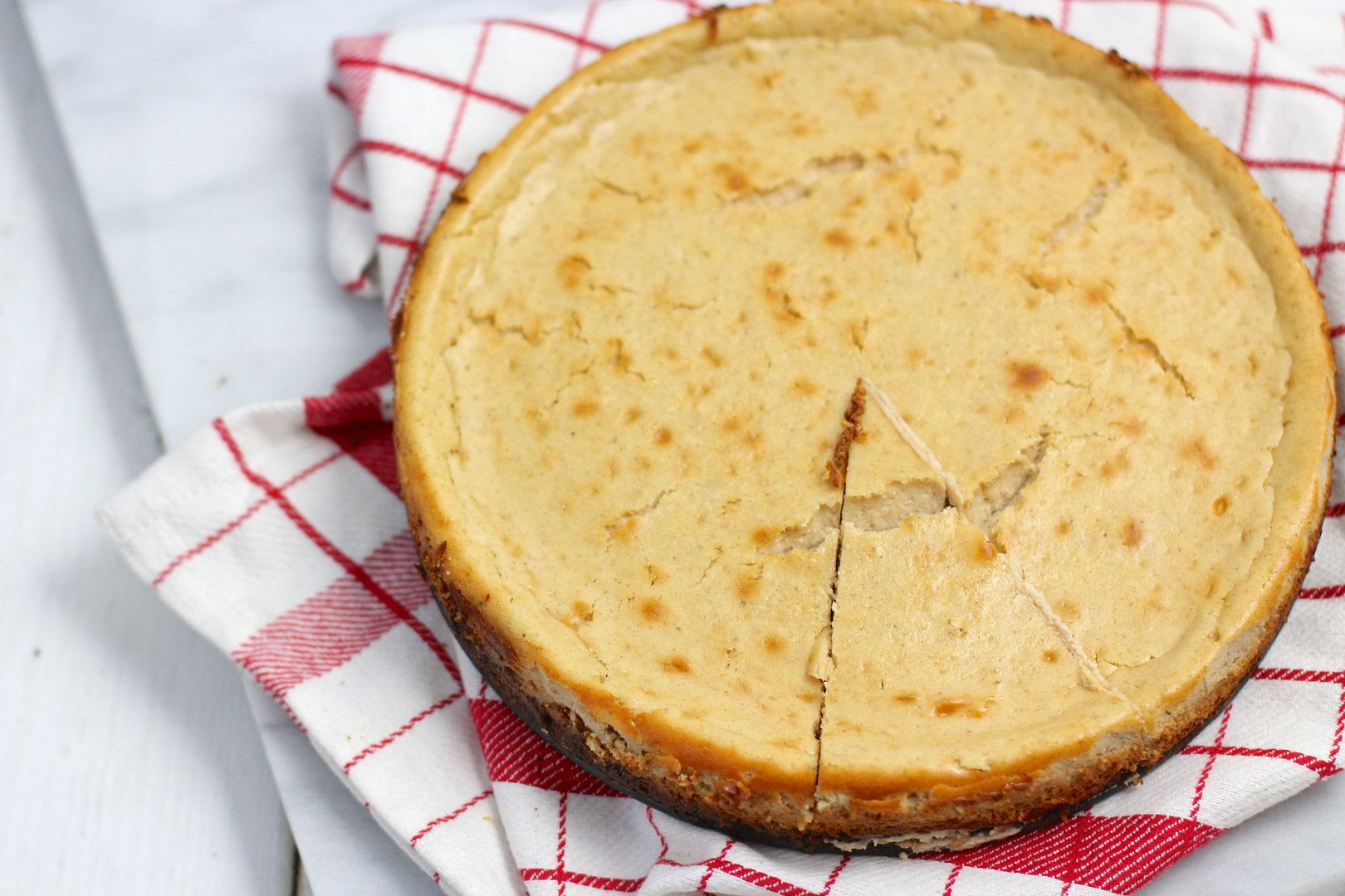 Cheesecake met karamel