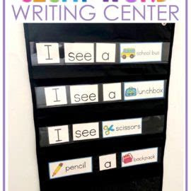  setting up your kindergarten writing center miss kindergarten