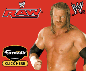WWE Fathead Wall Graphics - Raw on your wall!   