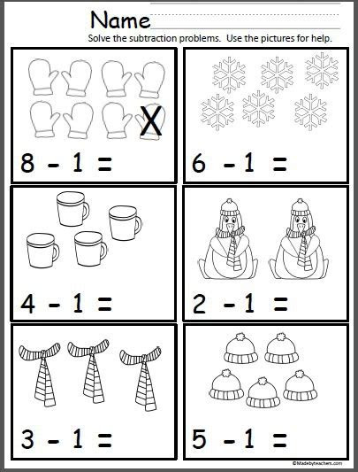  kindergarten math printable worksheets 99worksheets
