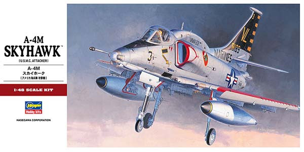Hasegawa 1/48 A-4M SKYHAWK (PT33) English Color Guide & Paint Conversion Chart