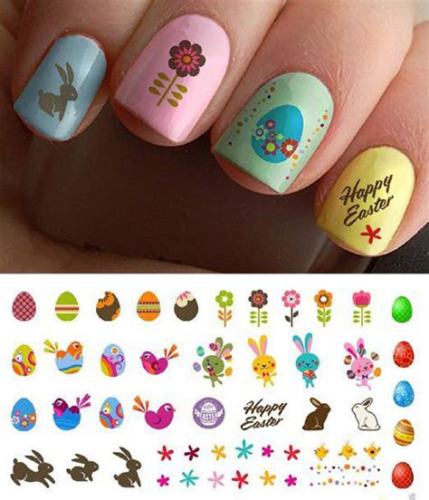 easter nail art stickers  fabulous nail art