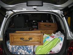 Car Full of Drawers