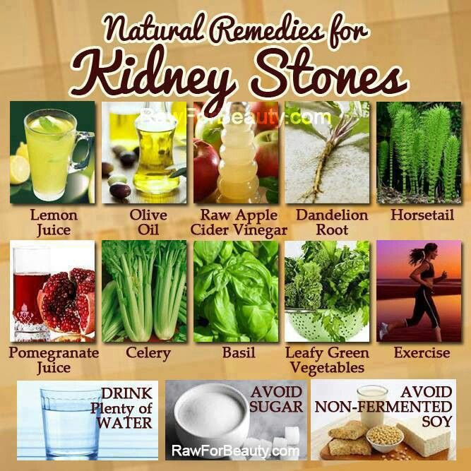 Natural Cures For Kidney Stones Good To Know Pinterest
