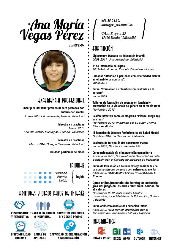 Curriculums creativos - Maria Aguado