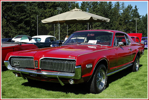 sports coupe model 1968 Mercury Cougar, retro car, classic car, sports car, oldstylish car, american muscle car, retro, car information, tyres, hot rods, stylish car, classic car, luxury car