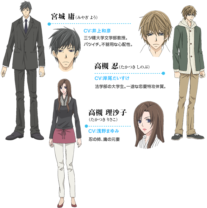キャラクター Tvアニメーション 純情ロマンチカ3 公式サイト