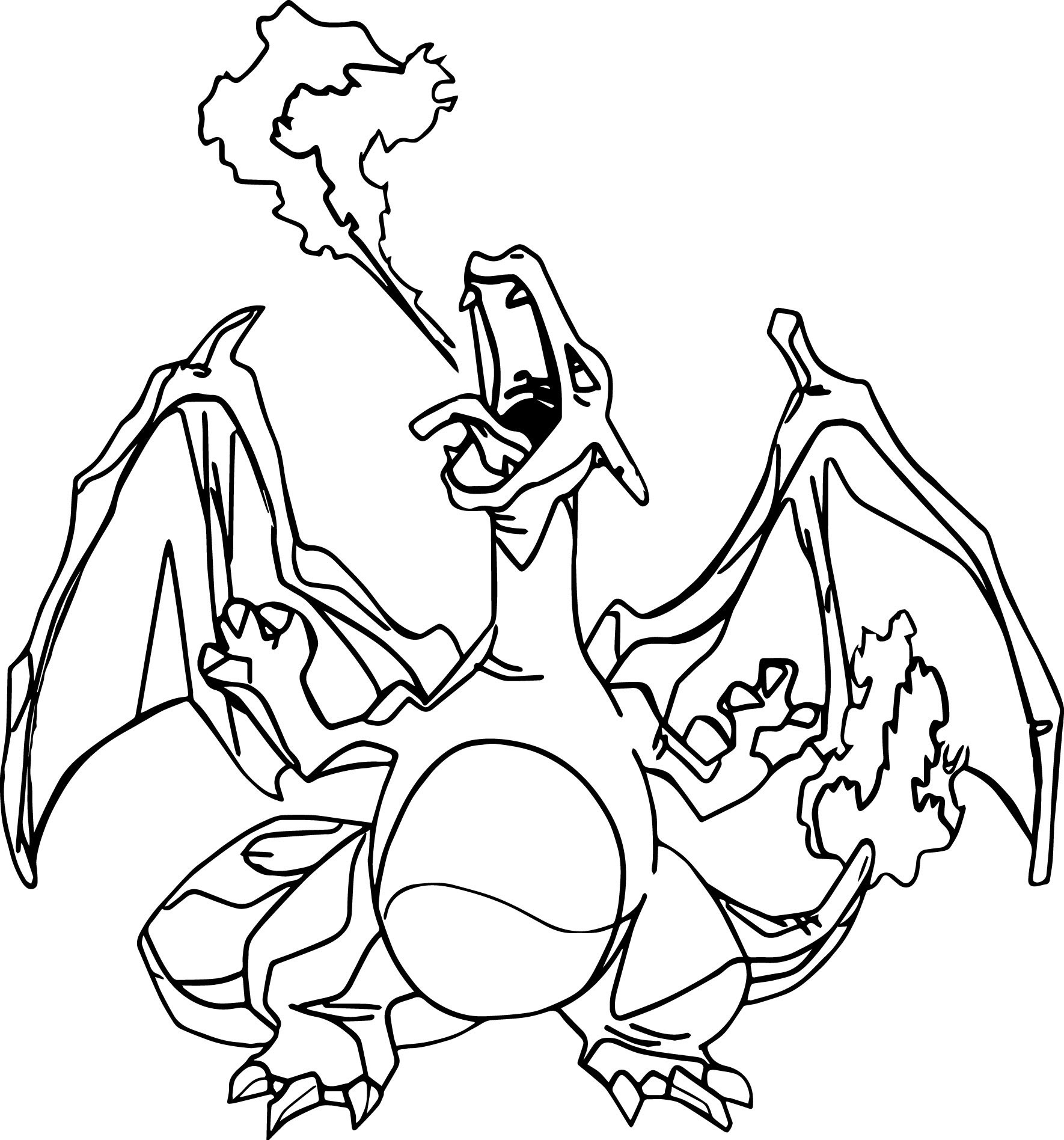 Pokemon Coloring Pages Mega Charizard at GetColorings.com ...