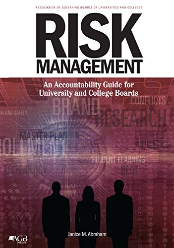 Risk Management: An Accountability Guide for University and College Boards, by Janice Abraham