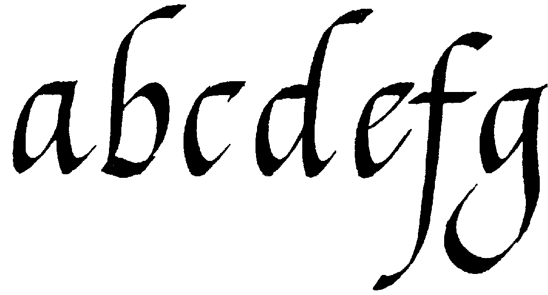 lettre m majuscule calligraphie
