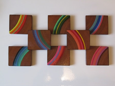 Steigerhouten dienblad